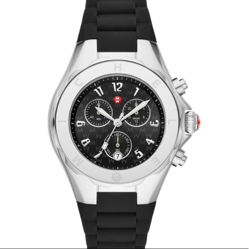 NWOT Michele Women’s Tahitian Jelly Bean Watch